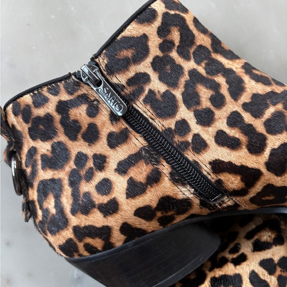 Sarto by Franco Sarto Shellson Leopard Print actual Calf skin size 9.5 - Picture 5 of 13